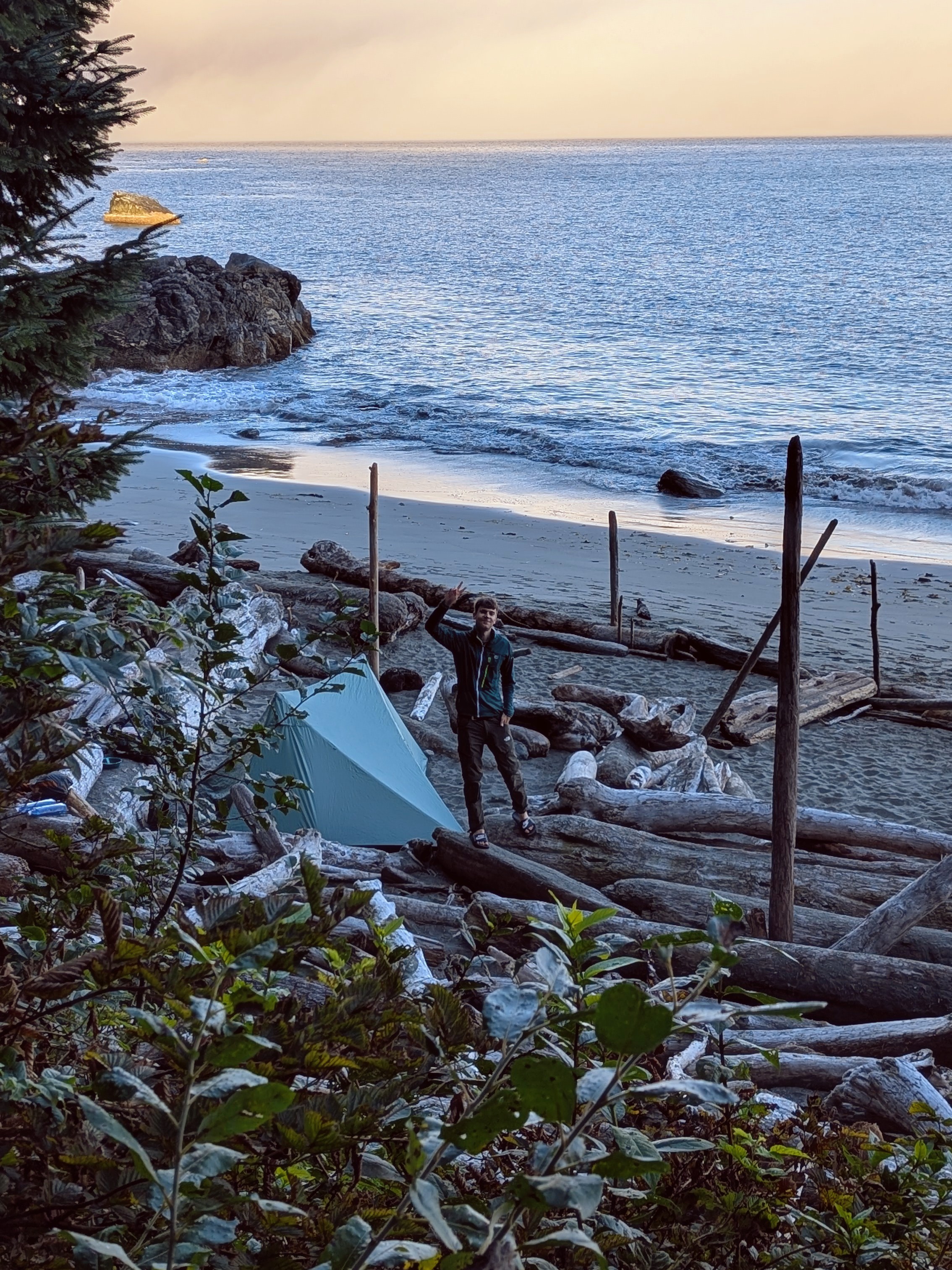 Camping am Strand