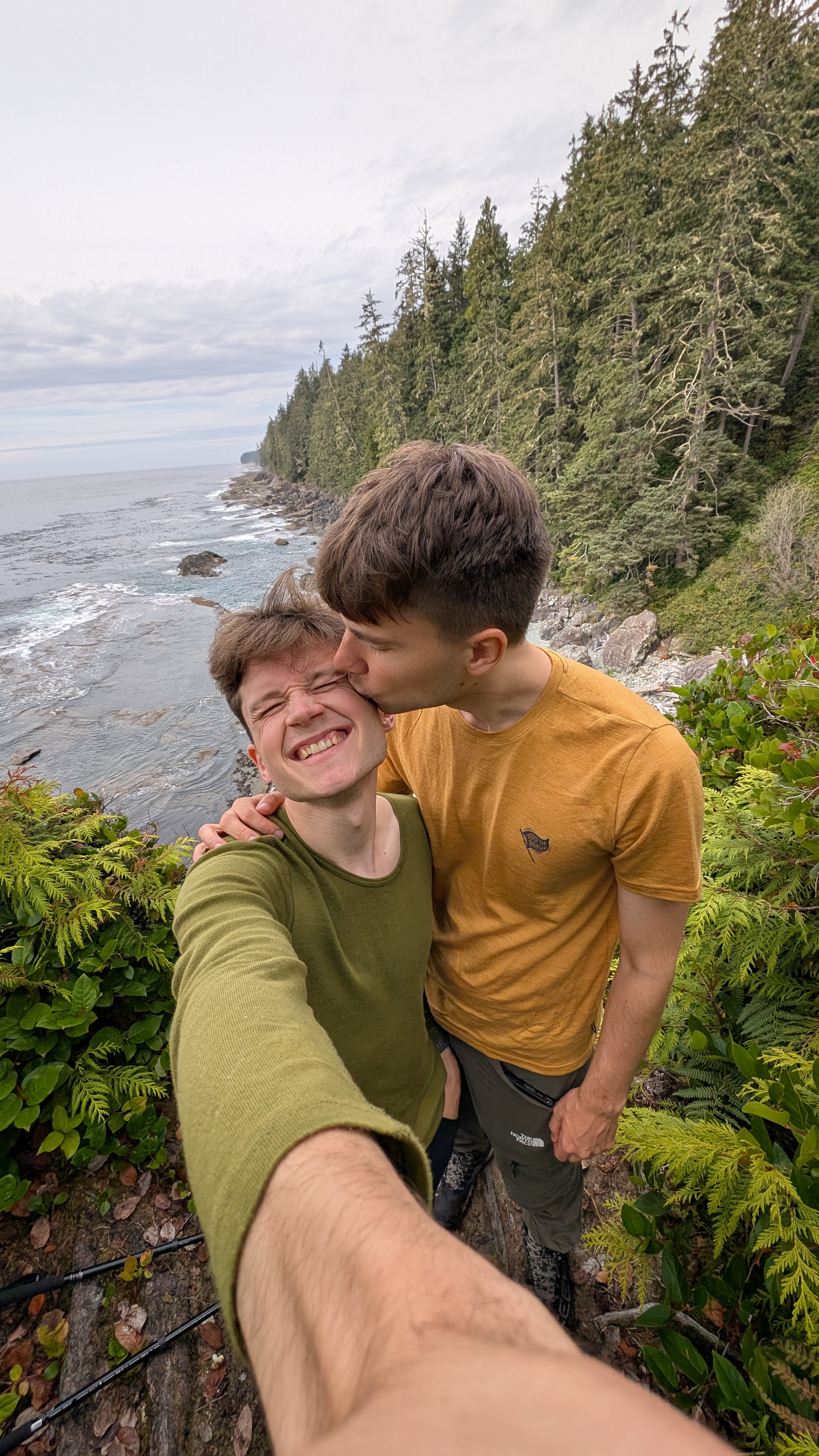 Leitern auf dem West Coast Trail